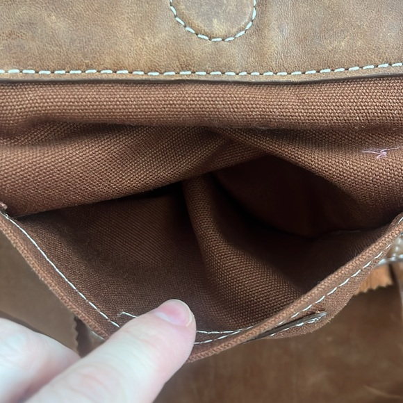 Banana Republic Lambskin Leather Tote in Brown - Picture 5 of 9